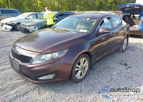 2011 Kia Optima Ex из США, поврежденный, VIN KNAGN4A73B5045701